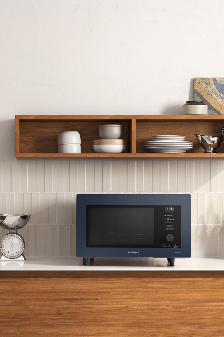 Samsung 32L Wi-Fi Smart Convection Microwave Oven with SlimFry & Multi-Spit