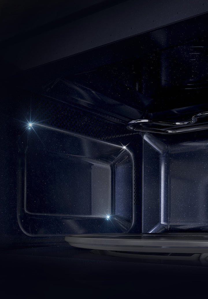 Samsung 23L Grill Microwave Oven: Browning Plus, Ceramic Inside, Quick Defrost