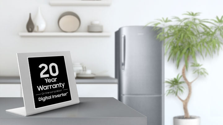 Samsung 183L Single Door Refrigerator | Digital Inverter, Grande Design, Blue