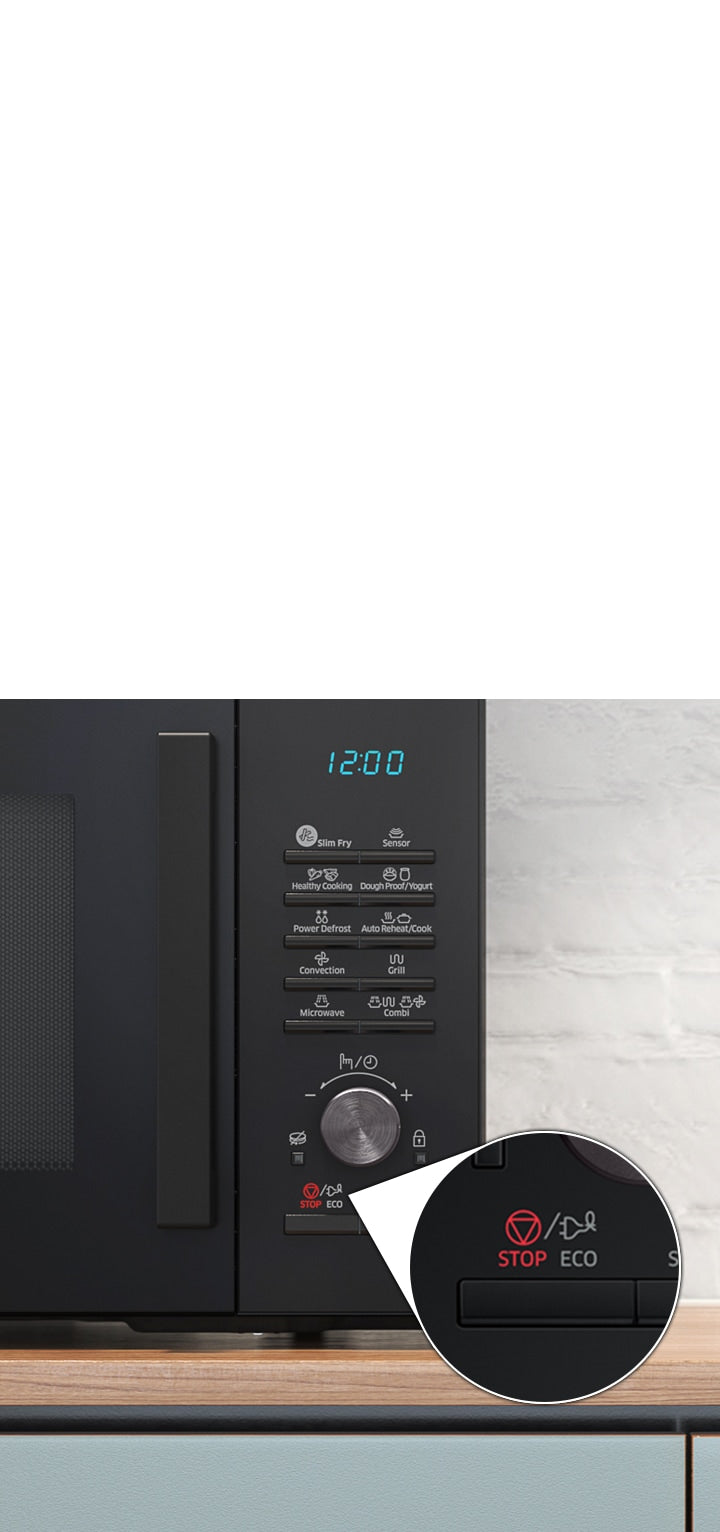 Samsung 28L Convection Smart Oven with Slim Fry, Sensor Cook, Ceramic Interior