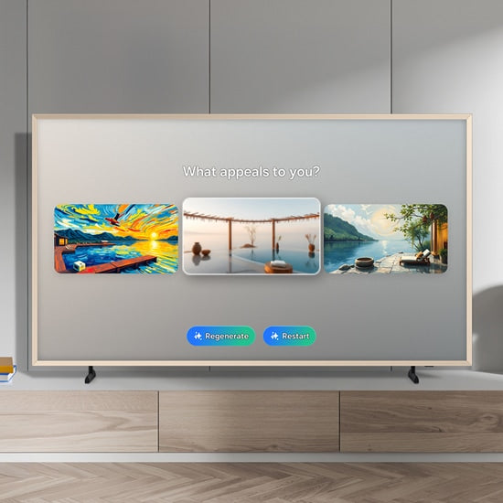 Samsung The Frame 55-inch QLED 4K Smart TV: Art Mode, Slim Design