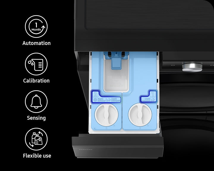 Samsung 12kg Bespoke AI Front Load Washing Machine with AI Wash, Ecobubble