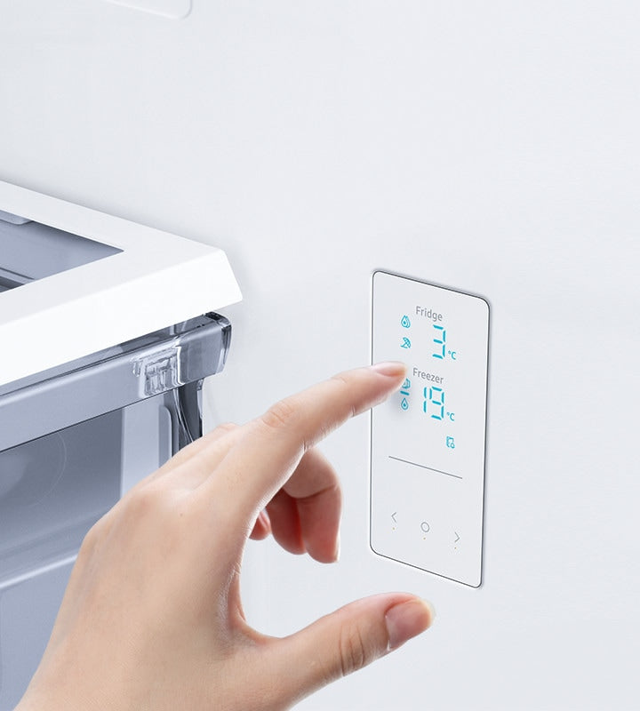 Samsung 550L Twin Cooling Plus French Door Refrigerator with Digital Inverter, Black