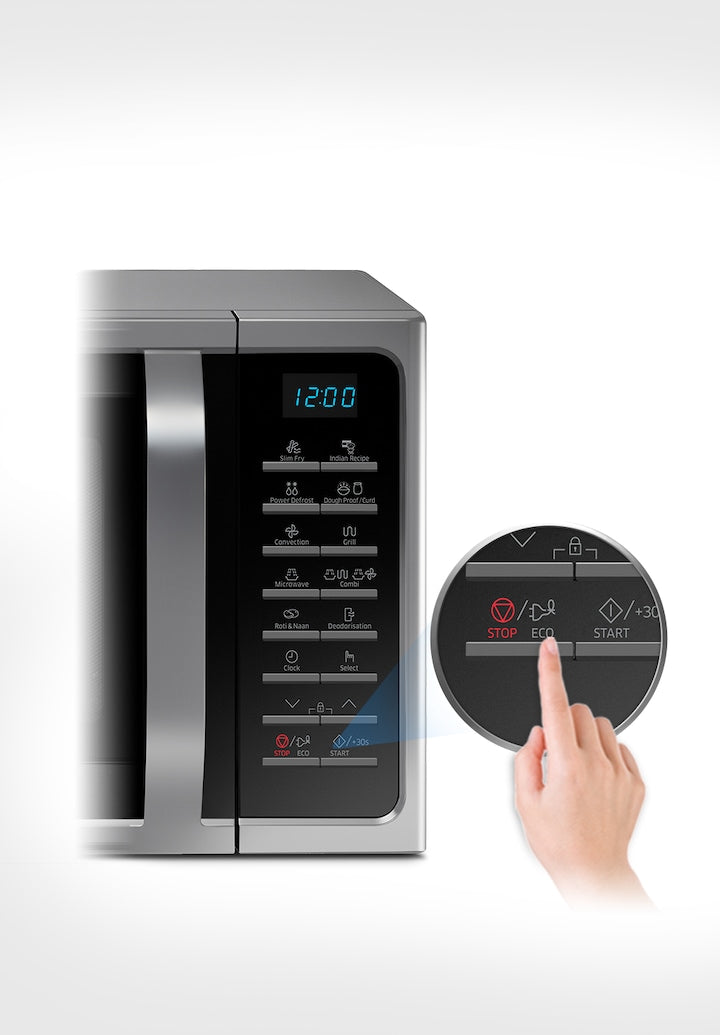 Samsung 28L SlimFry Convection Microwave Oven with Tandoor, Curd & Eco Mode