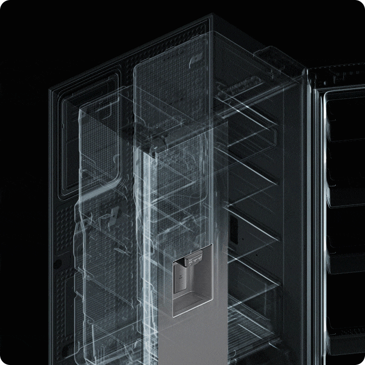 Samsung 633 L Smart Convertible 5-in-1 Side-by-Side Refrigerator with Twin Cooling Plus