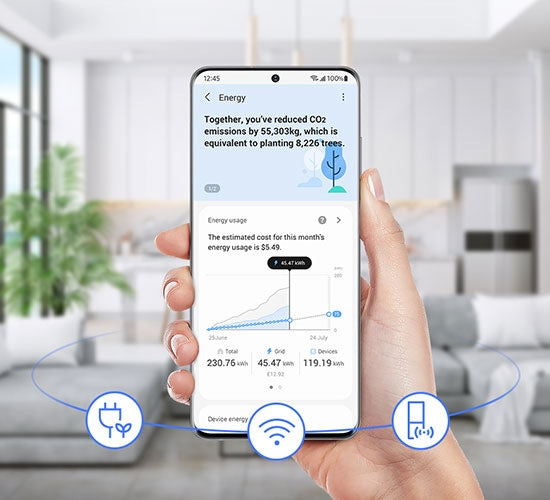 Samsung 653L Convertible 5-in-1 Side-by-Side Refrigerator with SmartTech Cooling