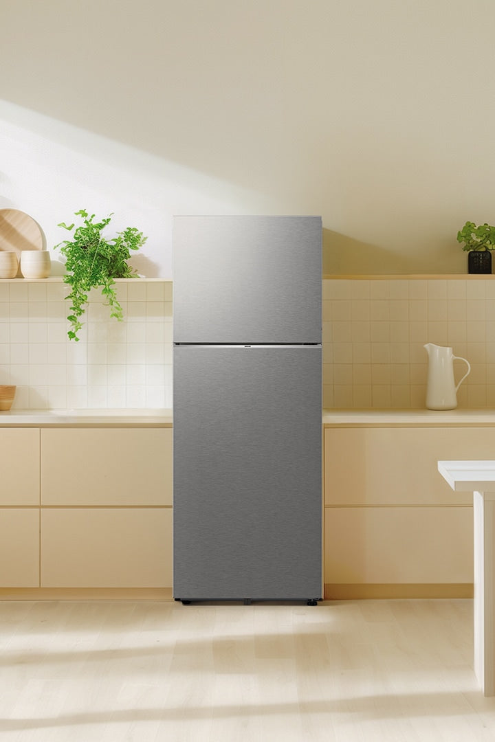 Samsung 419L Bespoke AI Double Door Refrigerator - Smart Convertible Cooling