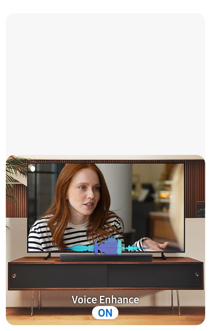 Samsung B-Series 370W 3.1ch Soundbar with Q-Symphony, Dolby Audio, Wireless Subwoofer