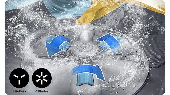 Samsung 8.5kg Semi-Automatic Twin Washer: 5-Star Energy, Hexa Storm Pulsator