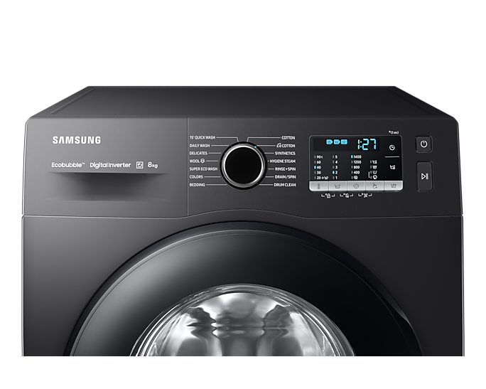 Samsung 8.0 kg EcoBubble Front Load Washing Machine with Hygiene Steam & DIT Motor