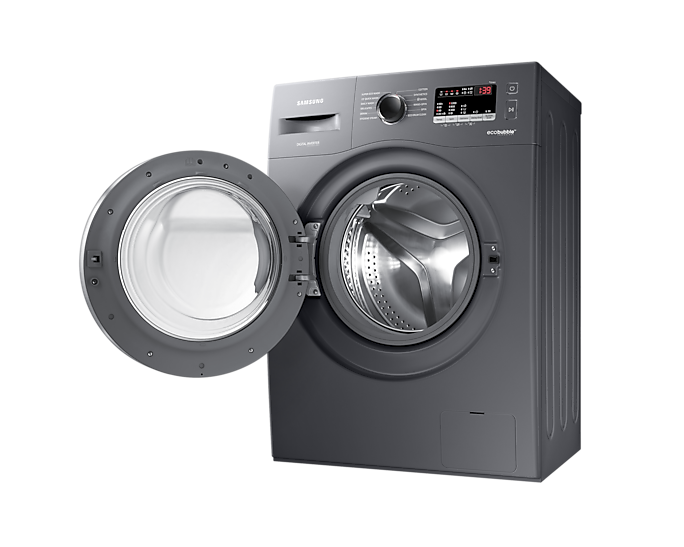 Samsung 7.0 kg Front Load Washing Machine: EcoBubble, DIT Motor, Hygiene Steam