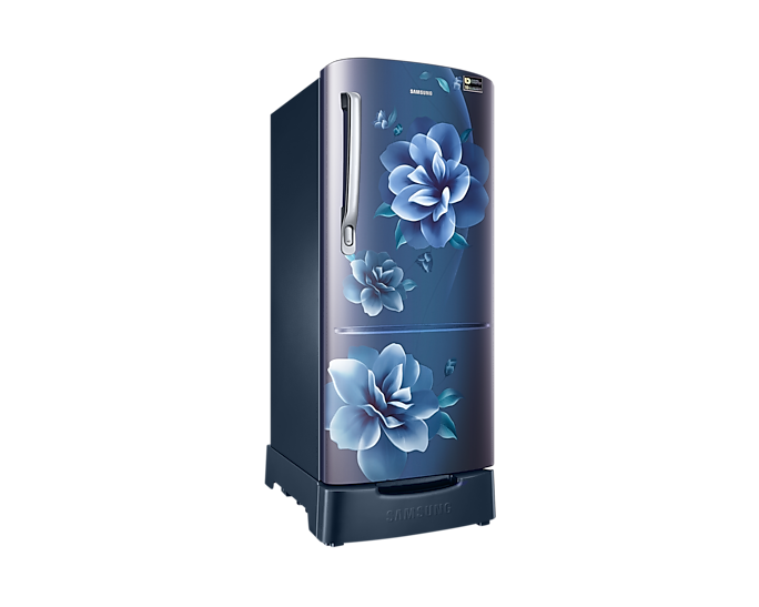 Samsung 183L Single Door Refrigerator | Digital Inverter, Grande Design, Blue