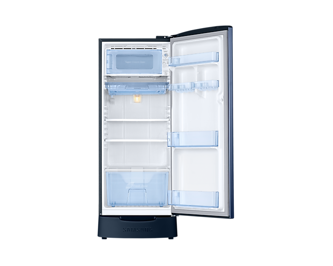 Samsung 183L Single Door Refrigerator | Digital Inverter, Grande Design, Blue