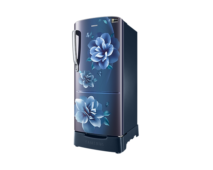 Samsung 183L Single Door Refrigerator | Digital Inverter, Grande Design, Blue