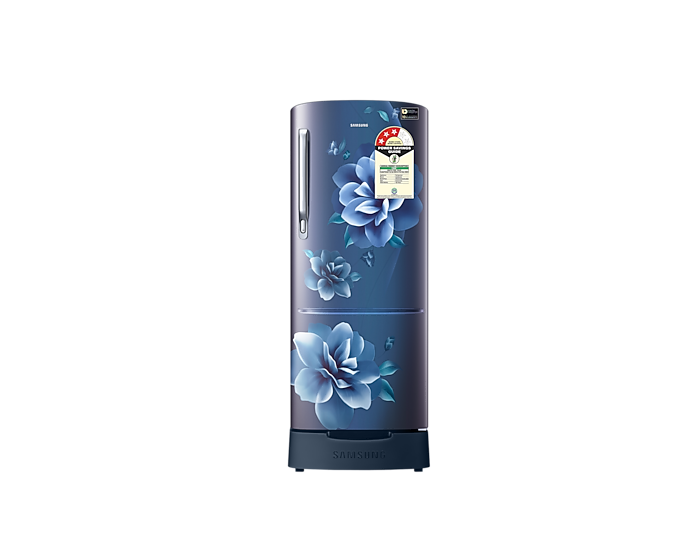 Samsung 183L Single Door Refrigerator | Digital Inverter, Grande Design, Blue