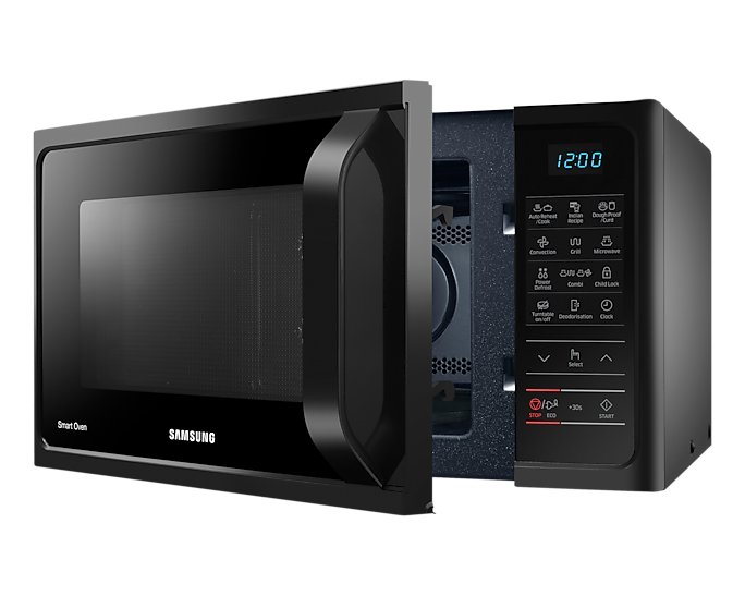 Samsung 28L Convection Microwave Oven MC28A5013AK | Curd Any Time, Deodorization