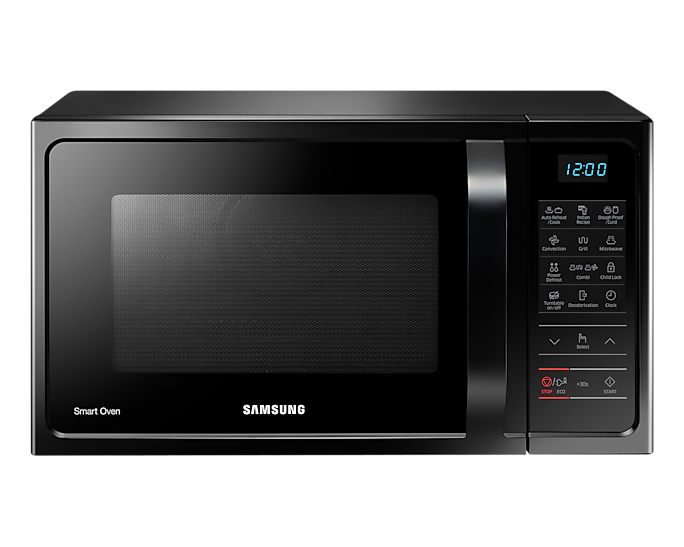 Samsung 28L Convection Microwave Oven MC28A5013AK | Curd Any Time, Deodorization