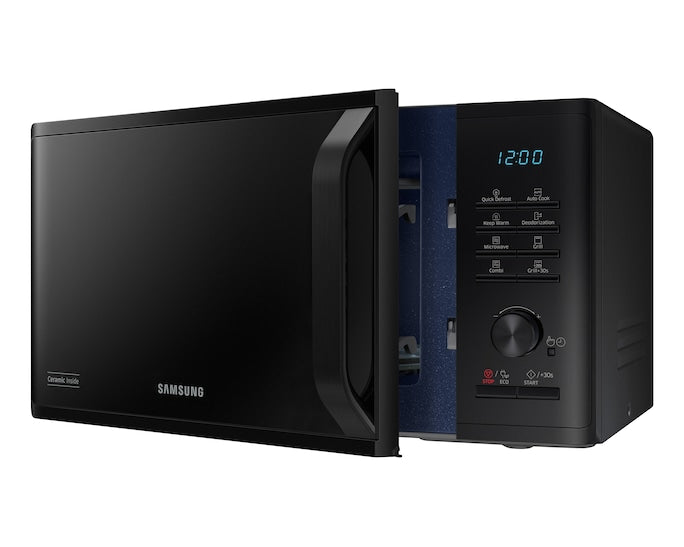 Samsung 23L Grill Microwave Oven: Browning Plus, Ceramic Inside, Quick Defrost