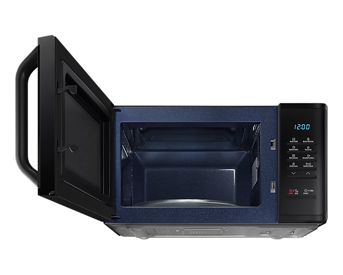 Samsung 23L Solo Microwave Oven: Quick Defrost, Ceramic Interior, Eco-Smart