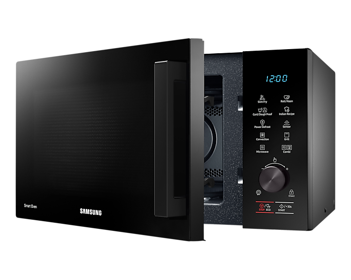 Samsung 28L Convection Smart Oven with Slim Fry, Sensor Cook, Ceramic Interior