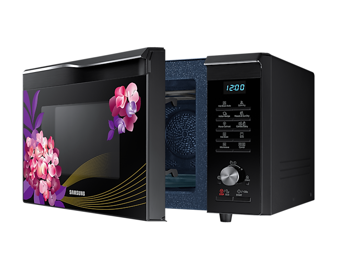 Samsung 28L Convection Microwave Oven with HOTBLAST, Slim Fry, Masala & SunDry