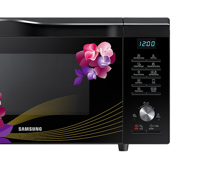 Samsung 28L Convection Microwave Oven with HOTBLAST, Slim Fry, Masala & SunDry