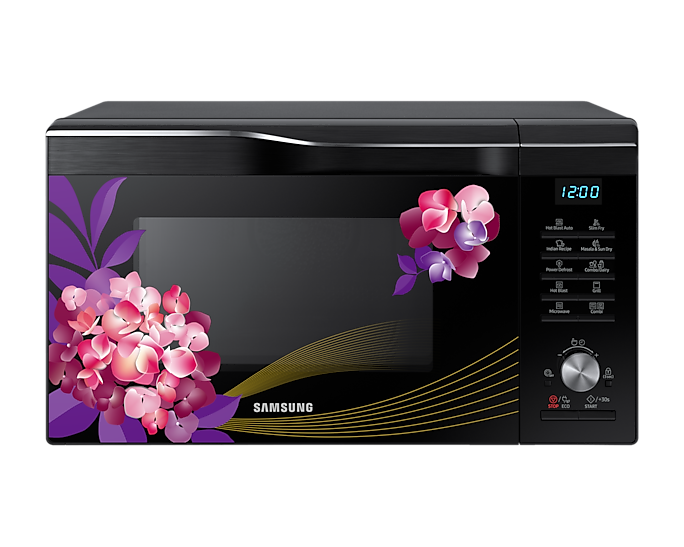 Samsung 28L Convection Microwave Oven with HOTBLAST, Slim Fry, Masala & SunDry