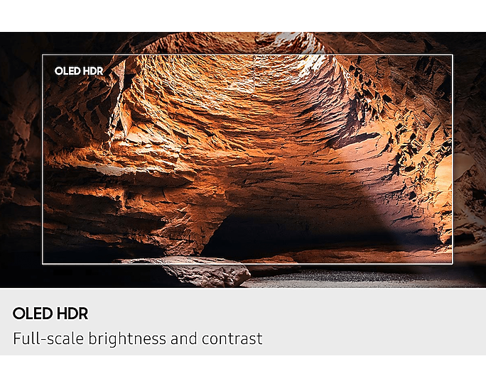Samsung 55-inch S85F OLED 4K AI Smart TV with Vision AI Engine