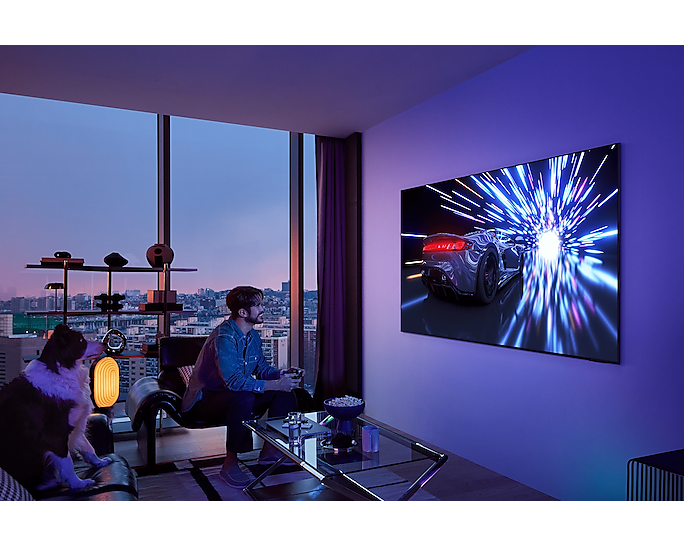 Samsung 65-inch S95F OLED 4K Smart TV with NQ4 AI Gen3 Processor