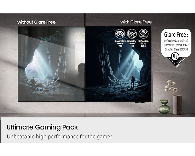 65-inch Samsung S95F OLED 4K Smart TV with NQ4 AI Gen3 Processor
