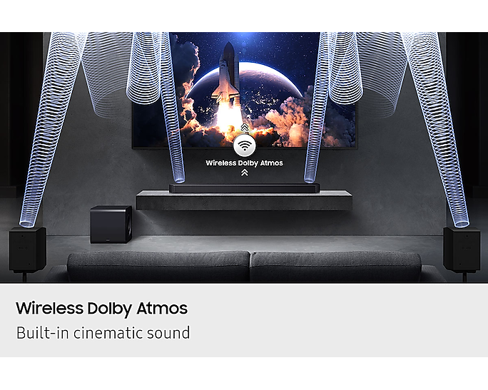 Samsung Q930F Q-Series 9.1.4ch Wireless Dolby Atmos Soundbar System Black