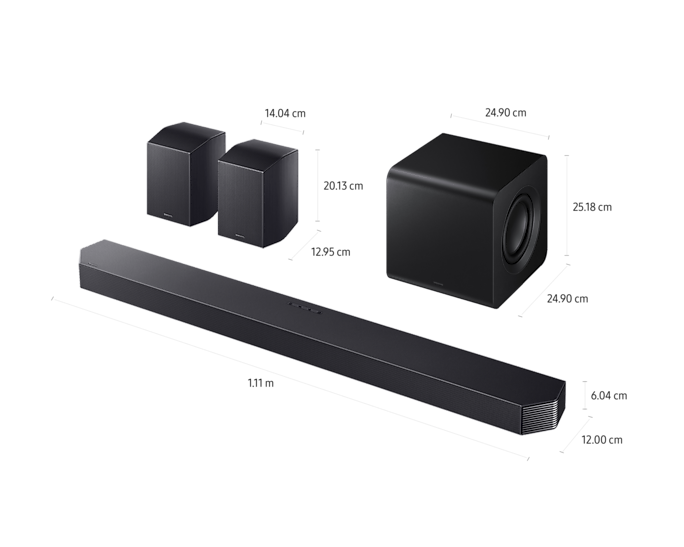 Samsung Q930F Q-Series 9.1.4ch Wireless Dolby Atmos Soundbar System Black