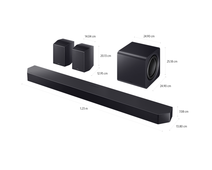 Samsung Q990F 2025 Wireless Dolby Atmos 11.1.4ch Soundbar with Q-Symphony
