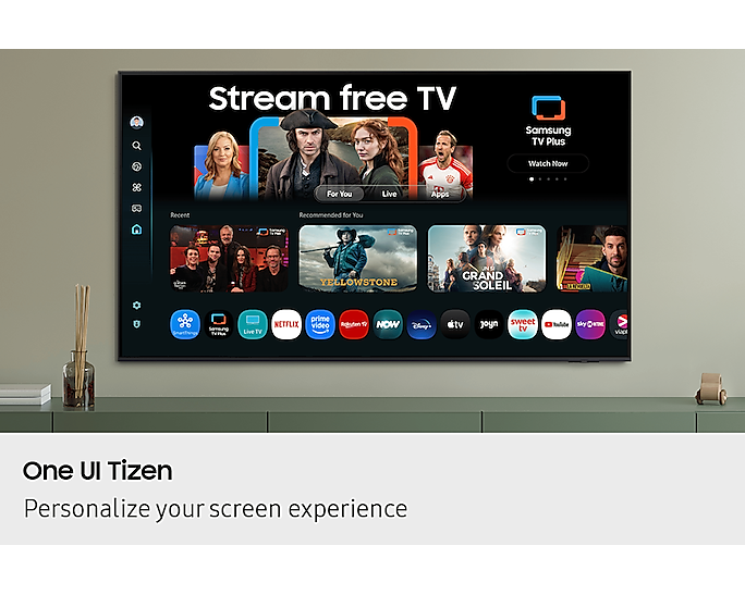 Samsung 50-inch QLED 4K Smart TV with AI Processor Quantum Dot