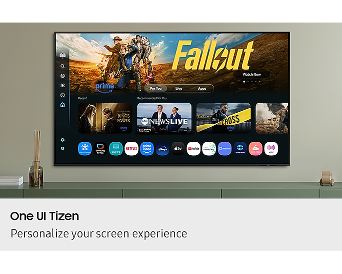 Samsung 50-inch QLED 4K Smart TV with AI Processor Quantum Dot