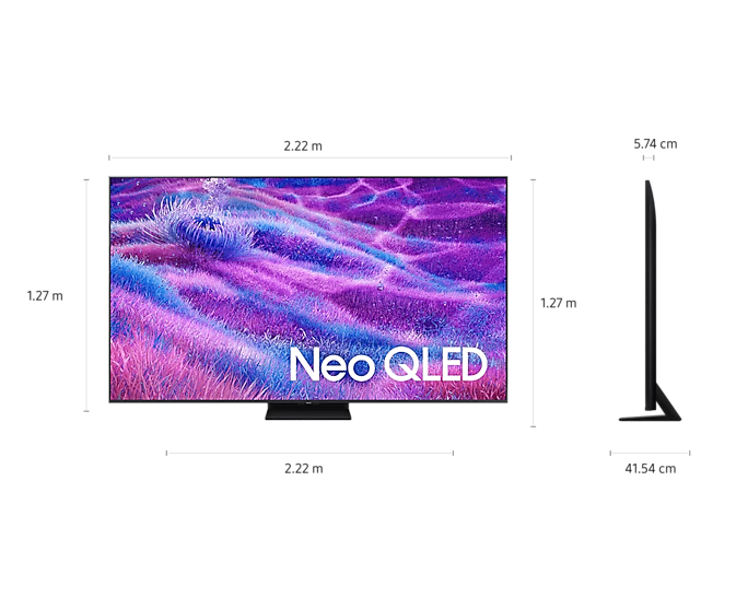 Samsung 100-inch QN80F Neo QLED 4K Smart TV: AI Gen2, Quantum Matrix, Dolby Atmos