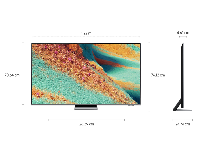 Samsung 55-inch Neo QLED 4K AI Smart TV with NQ4 Gen2 Processor, Quantum Matrix, Dolby Atmos