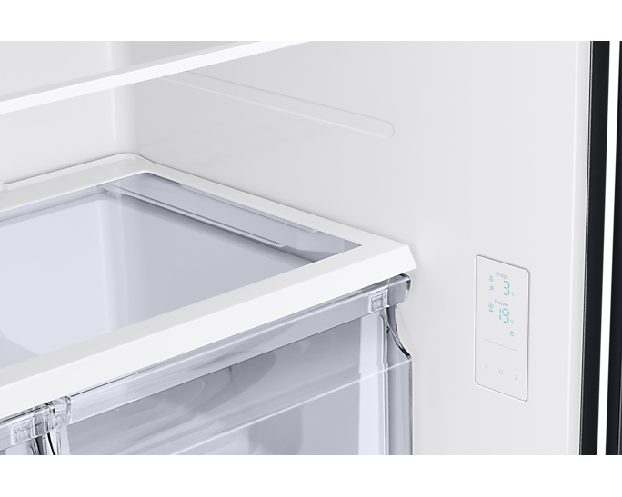 Samsung 550L Twin Cooling Plus French Door Refrigerator with Digital Inverter, Black