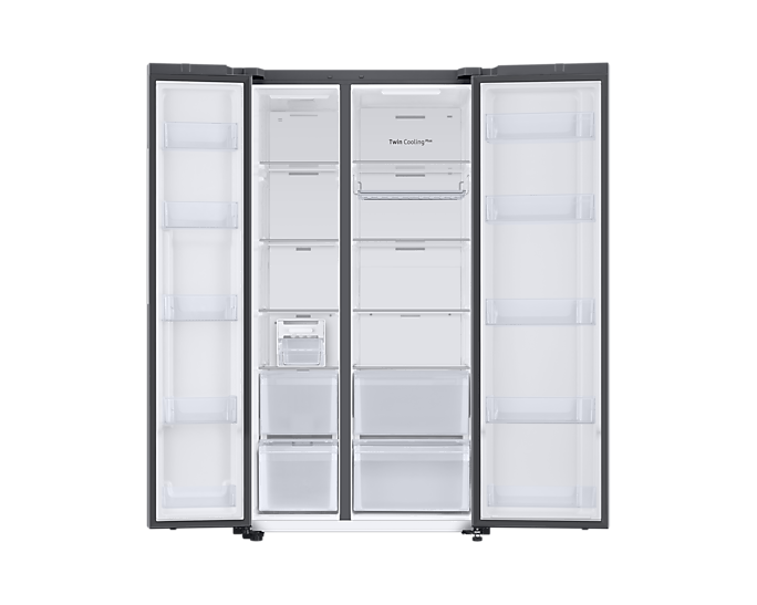 653 L Bespoke Convertible 5-in-1 Side-by-Side Refrigerator with Auto Open Door