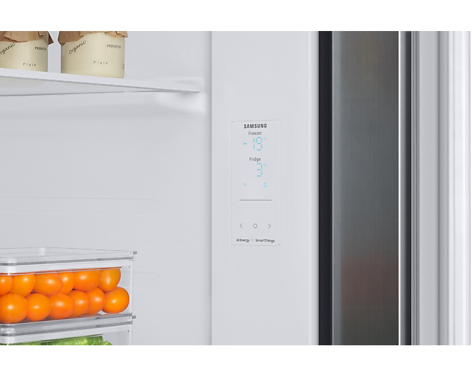 Samsung 653L Side-by-Side Smart Convertible Refrigerator with Twin Cooling Plus