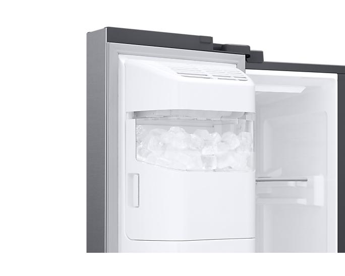 Samsung 633L Convertible 5-in-1 Side-by-Side Refrigerator with Digital Inverter, Silver