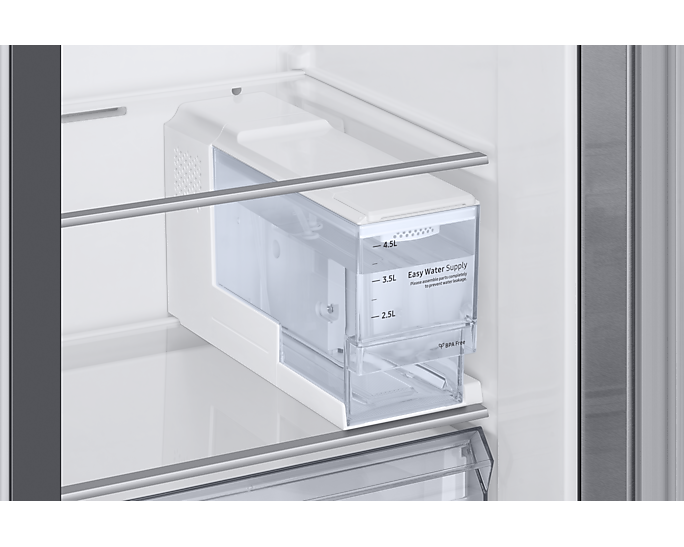 Samsung 633L Convertible 5-in-1 Side-by-Side Refrigerator with Digital Inverter, Silver