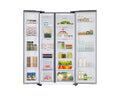 Samsung 653L 2 Star Side-by-Side Refrigerator with Twin Cooling Plus Smart Conversion Refined Inox (RS76CG80X0S9HL)