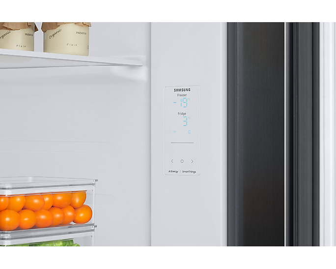 Samsung 653L Convertible 5-in-1 Side-by-Side Refrigerator with SmartTech Cooling