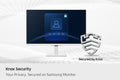 Samsung 27" M5 FHD Smart Monitor with Smart TV Apps & Screen Mirroring (LS27FM500EW)
