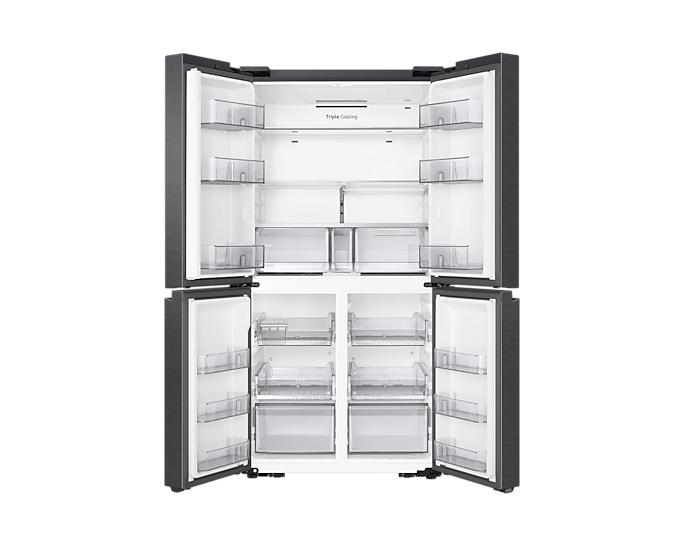 Samsung 650L 4-Door French Door Refrigerator with Flex Zone & AI Energy Mode