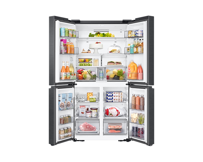 Samsung 650L 4-Door French Door Refrigerator with Flex Zone & AI Energy Mode