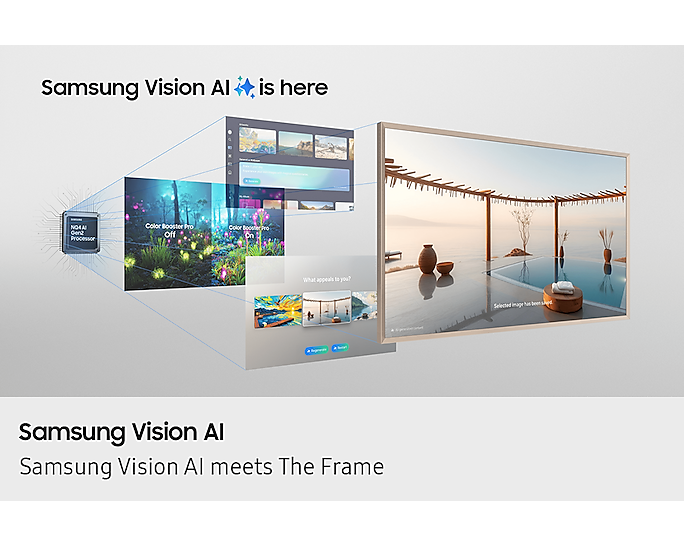 Samsung The Frame 43-inch QLED 4K Smart TV: Art Mode & NQ4 AI