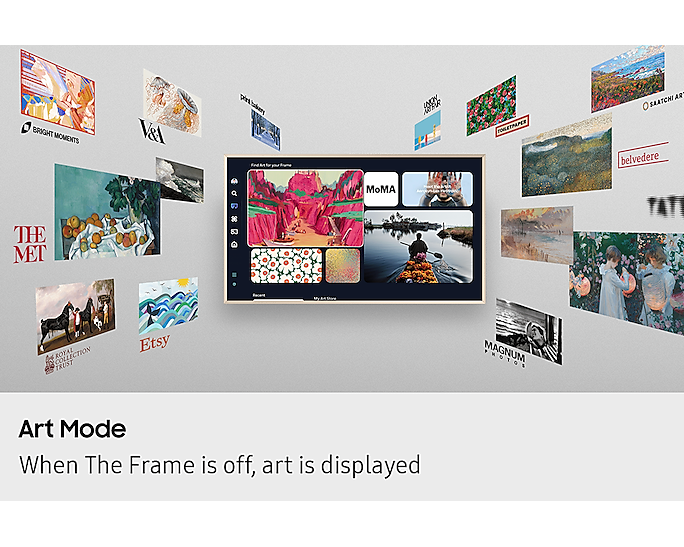Samsung The Frame 65-inch 4K QLED Smart TV with Art Mode