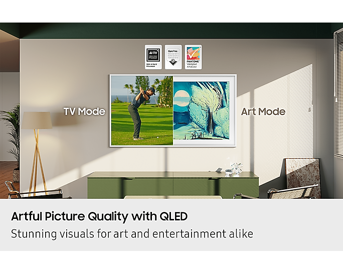 Samsung The Frame 65-inch 4K QLED Smart TV with Art Mode